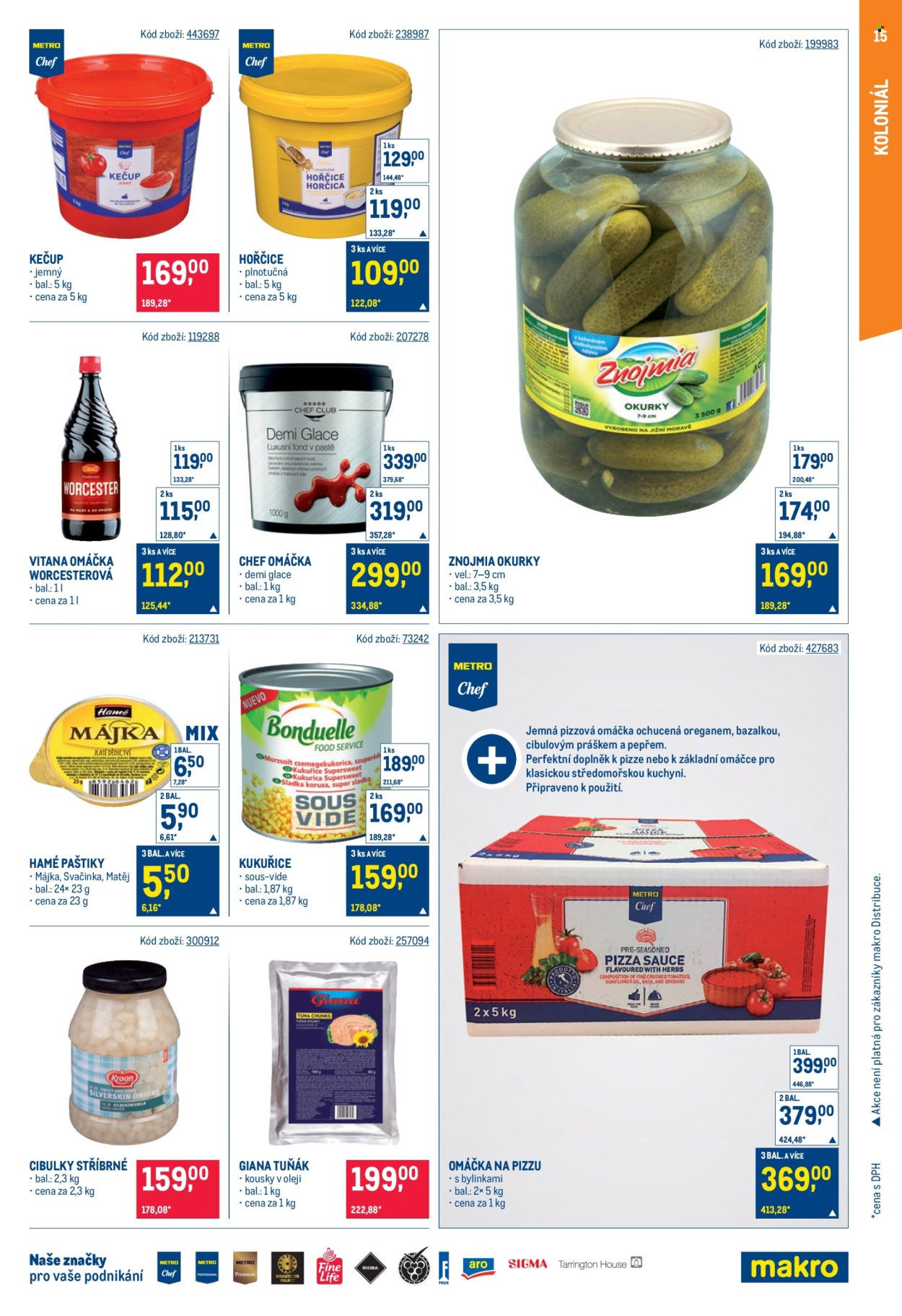 Leták MAKRO - 21. 10. 2026 - 3. 11. 2026. Strana 15