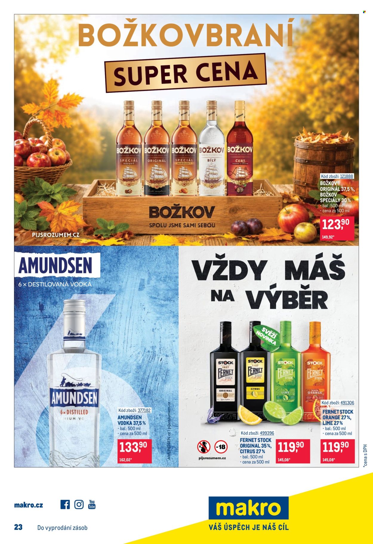 Leták MAKRO - 21. 10. 2026 - 3. 11. 2026. Strana 18