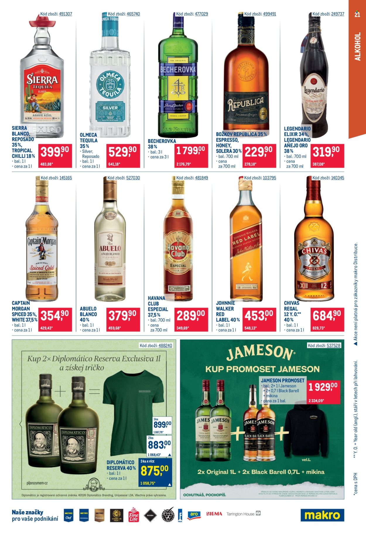 Leták MAKRO - 21. 10. 2026 - 3. 11. 2026. Strana 21
