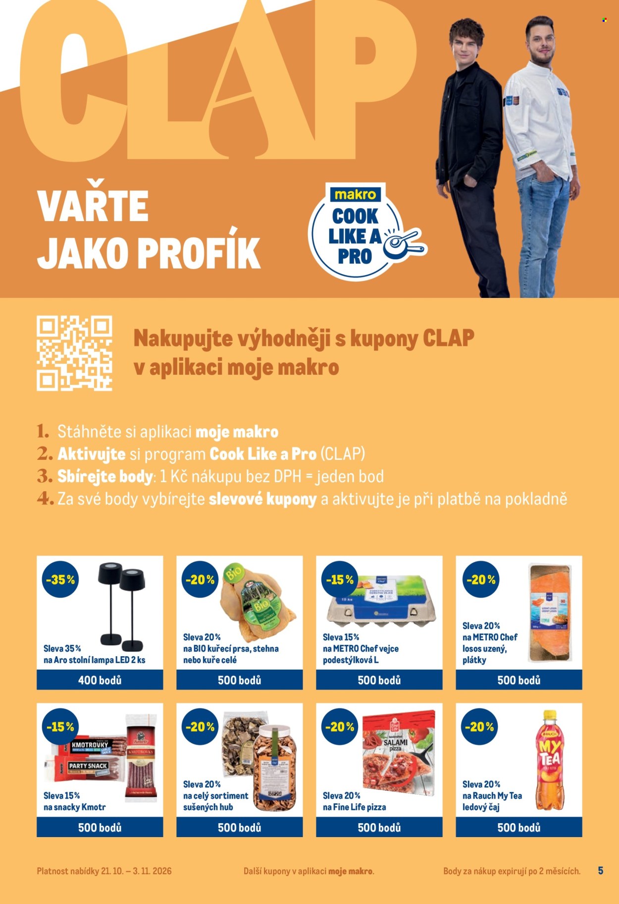 Leták MAKRO - 21. 10. 2026 - 3. 11. 2026. Strana 5