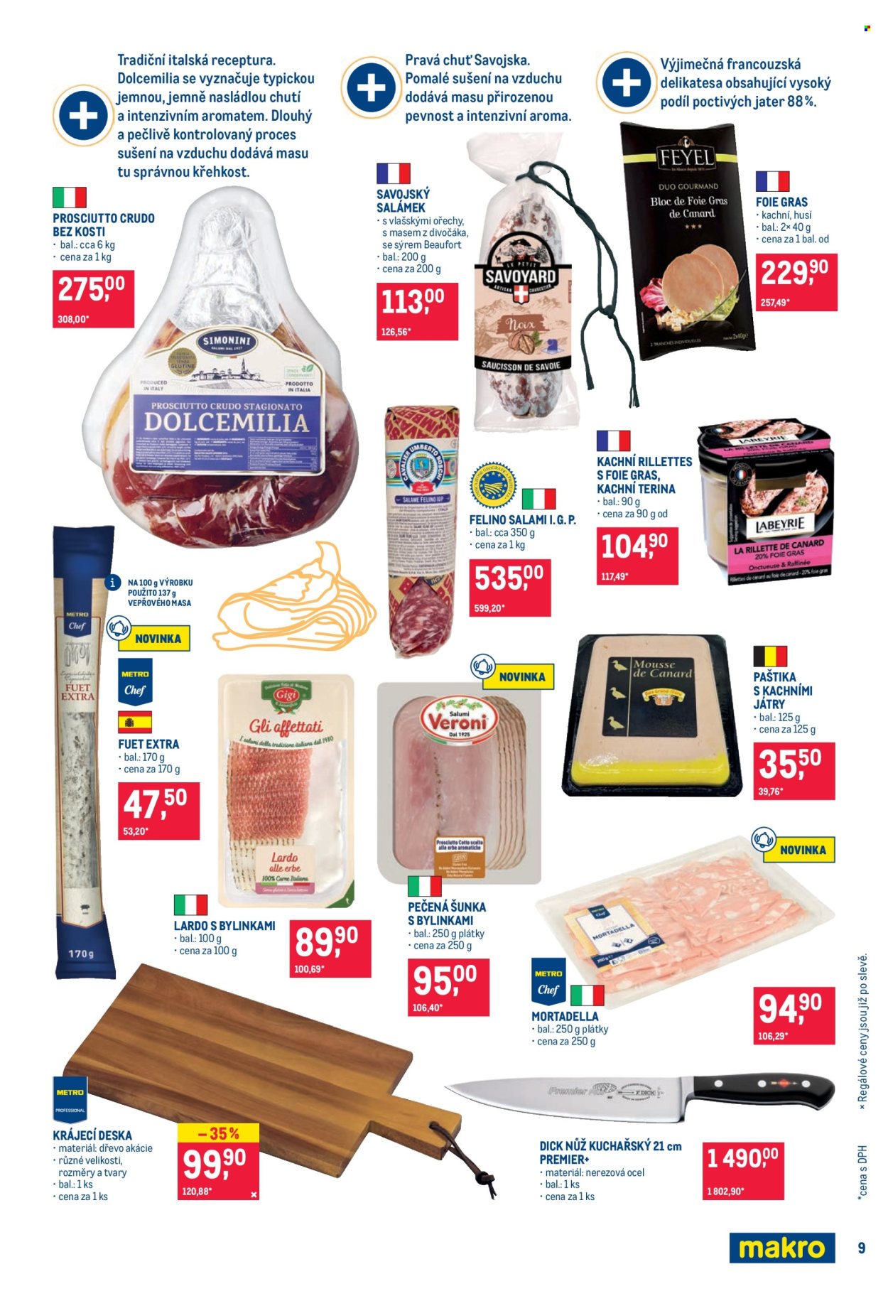 Leták MAKRO - 21. 10. 2026 - 3. 11. 2026. Strana 9