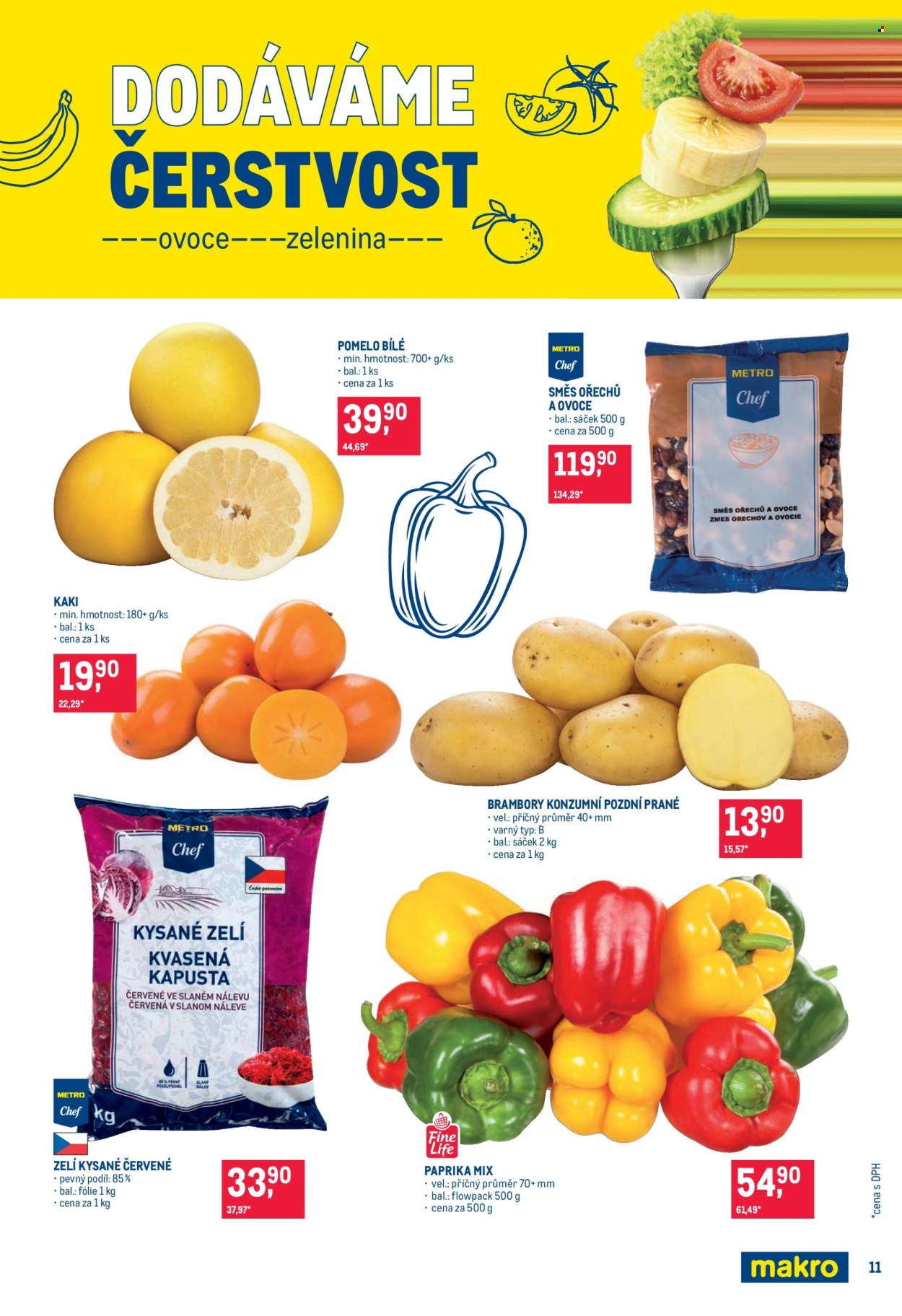 Leták MAKRO - 21. 10. 2026 - 3. 11. 2026. Strana 11