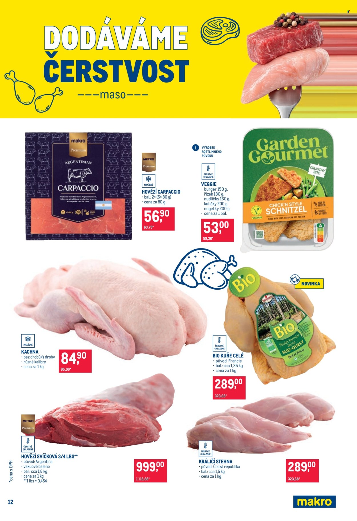 Leták MAKRO - 21. 10. 2026 - 3. 11. 2026. Strana 12