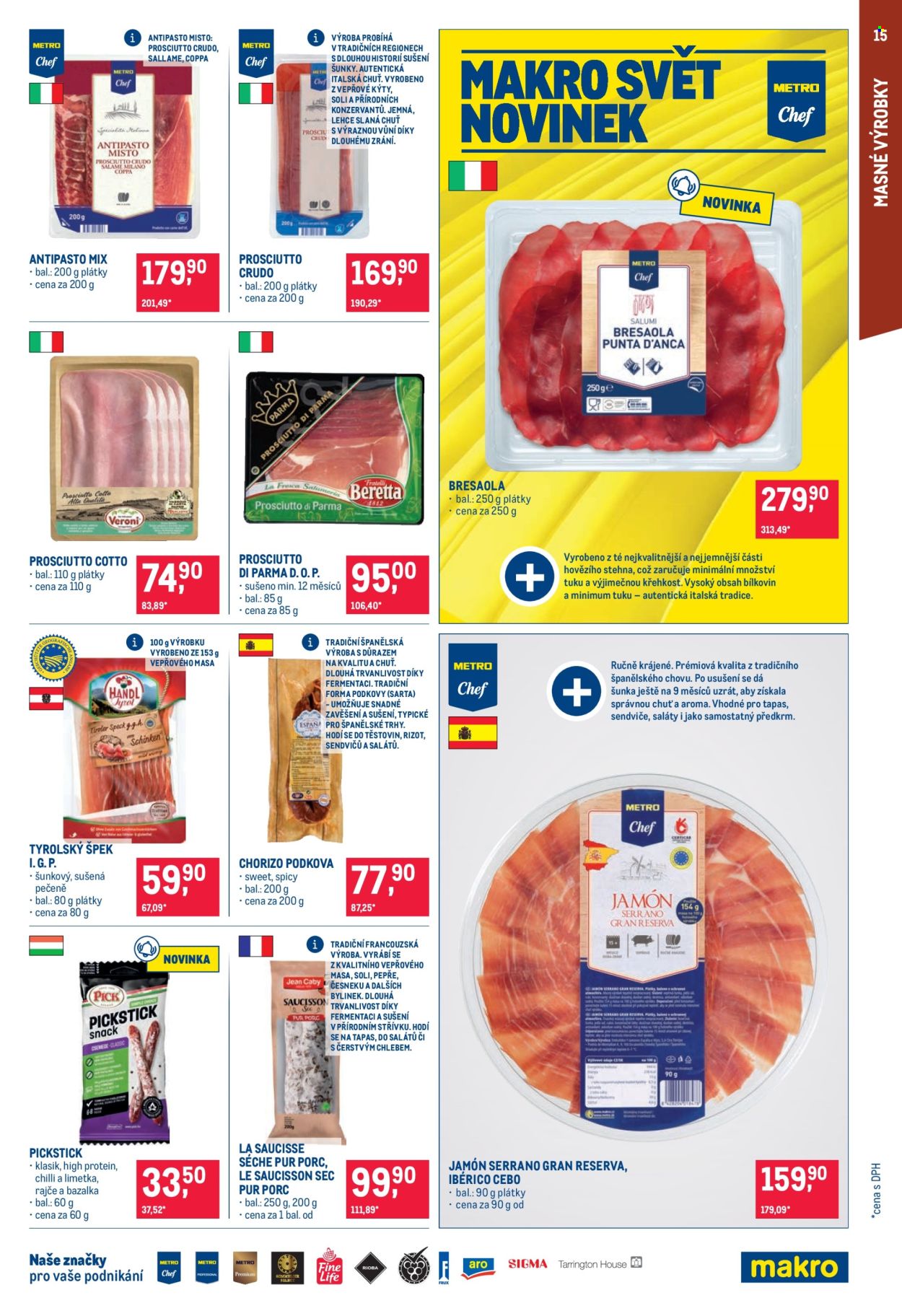Leták MAKRO - 21. 10. 2026 - 3. 11. 2026. Strana 15