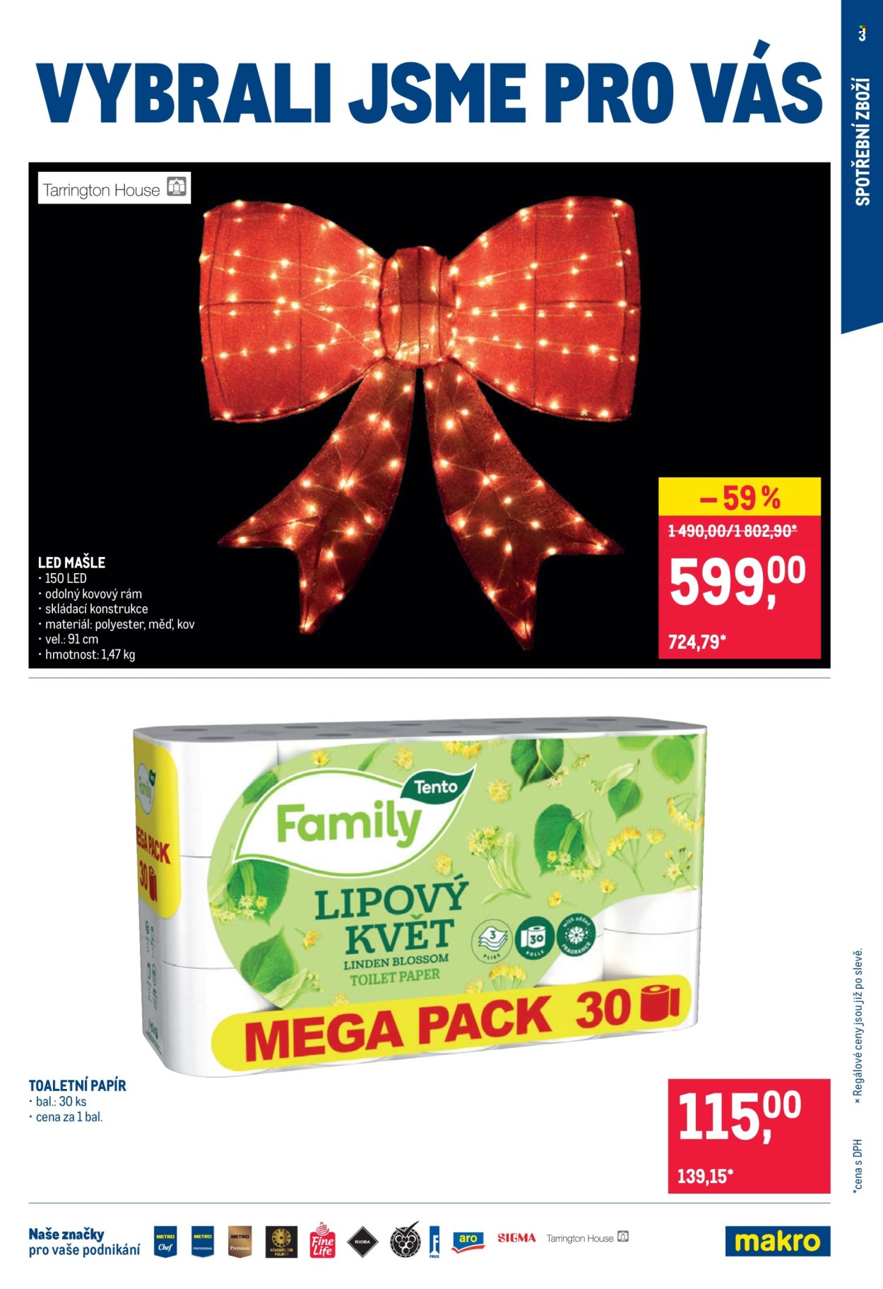 Leták MAKRO - 21. 10. 2026 - 3. 11. 2026. Strana 3