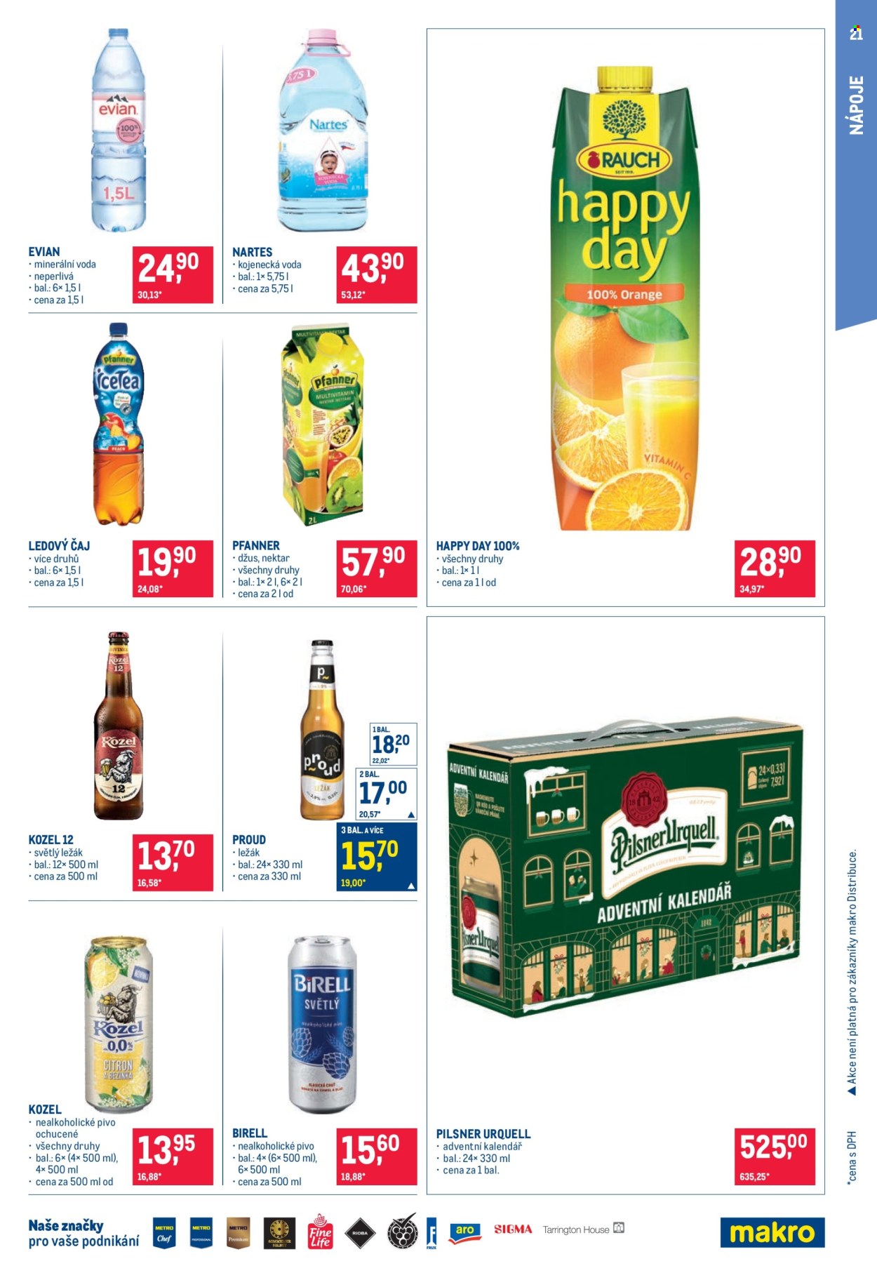 Leták MAKRO - 21. 10. 2026 - 3. 11. 2026. Strana 21