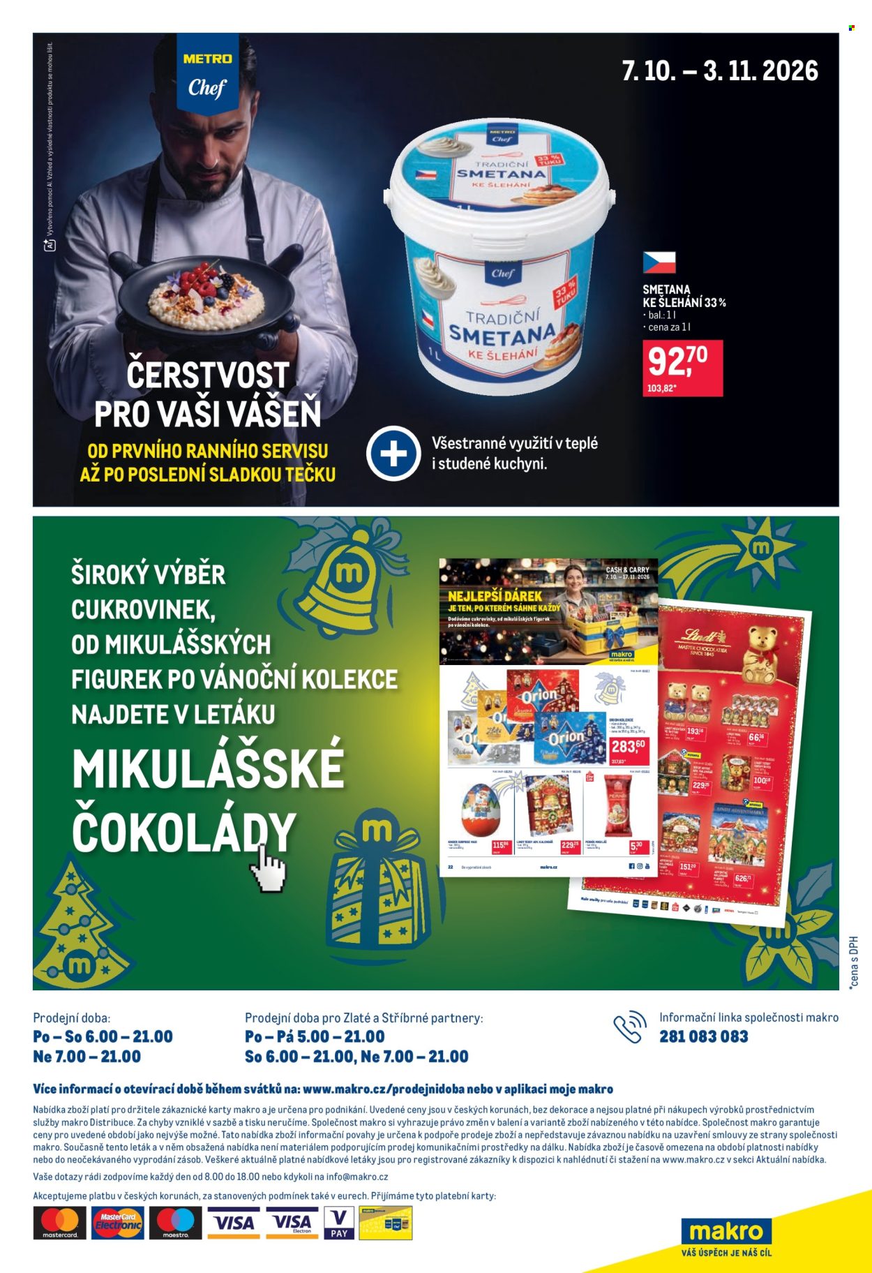 Leták MAKRO - 21. 10. 2026 - 3. 11. 2026. Strana 26
