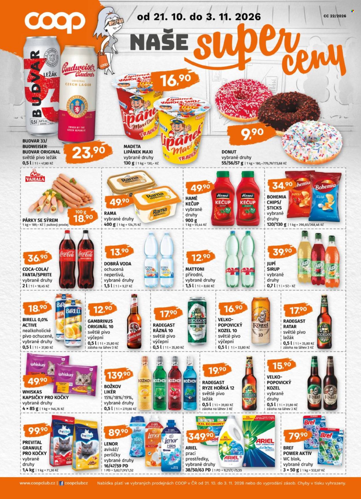 Leták coop TERNO - 21. 10. 2026 - 27. 10. 2026. Strana 17