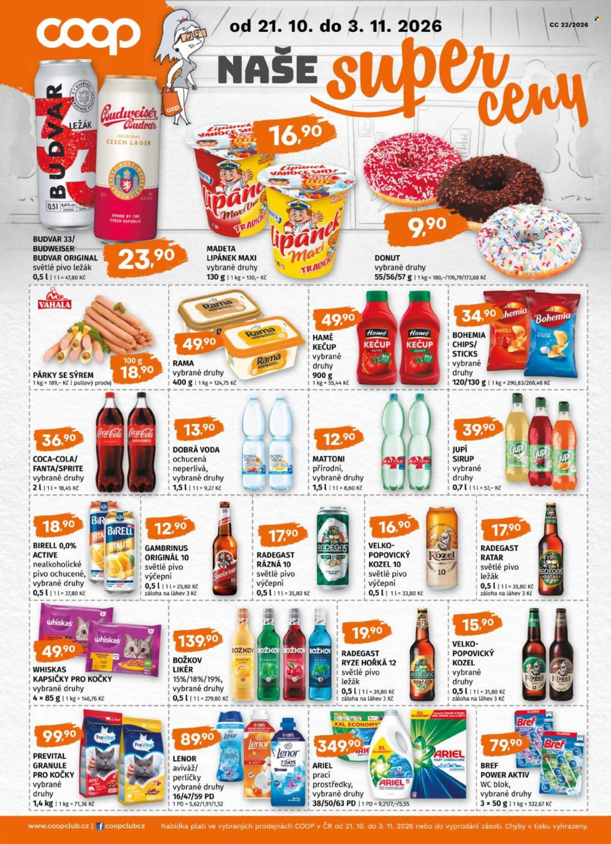 Leták TREFA coop - 21. 10. 2026 - 27. 10. 2026. Strana 9