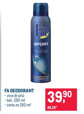 Fa deodorant