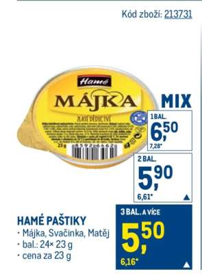 Hamé paštiky