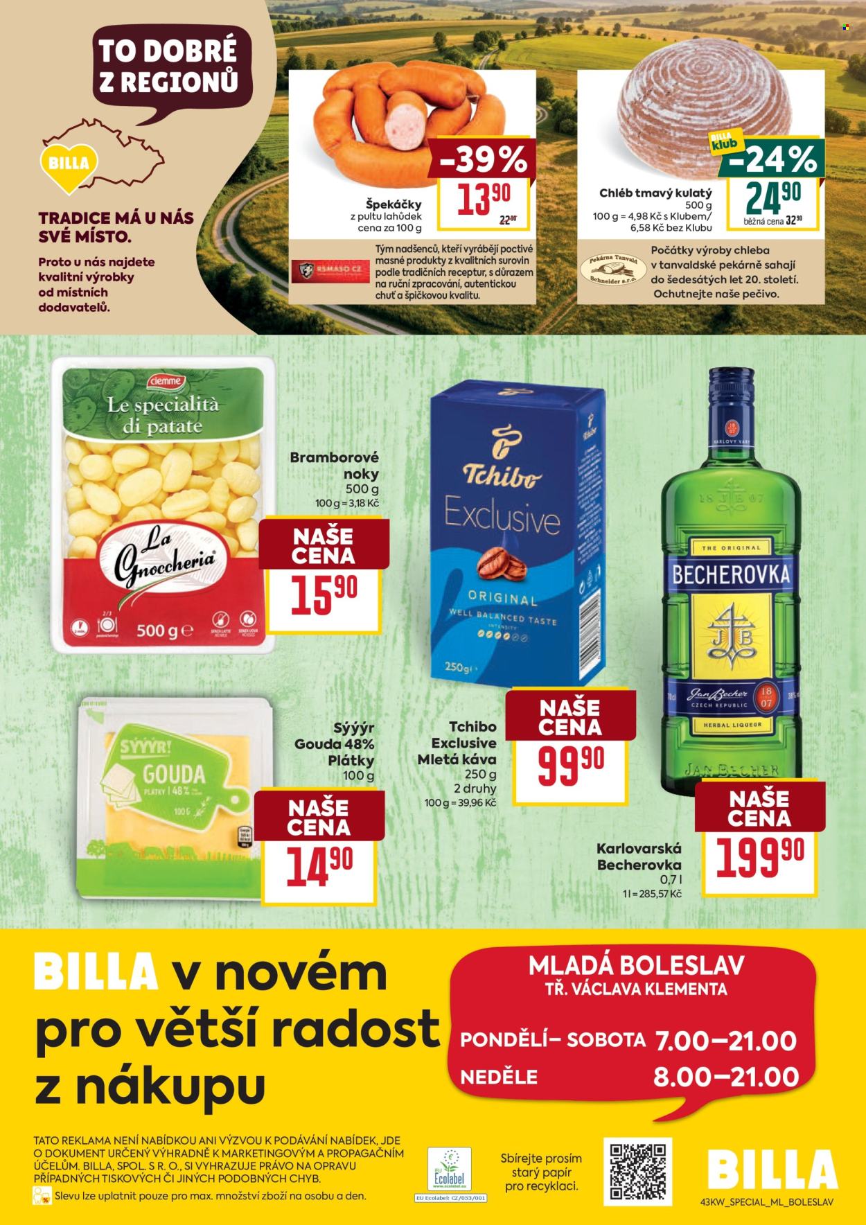 Leták BILLA - 21. 10. 2026 - 27. 10. 2026. Strana 2