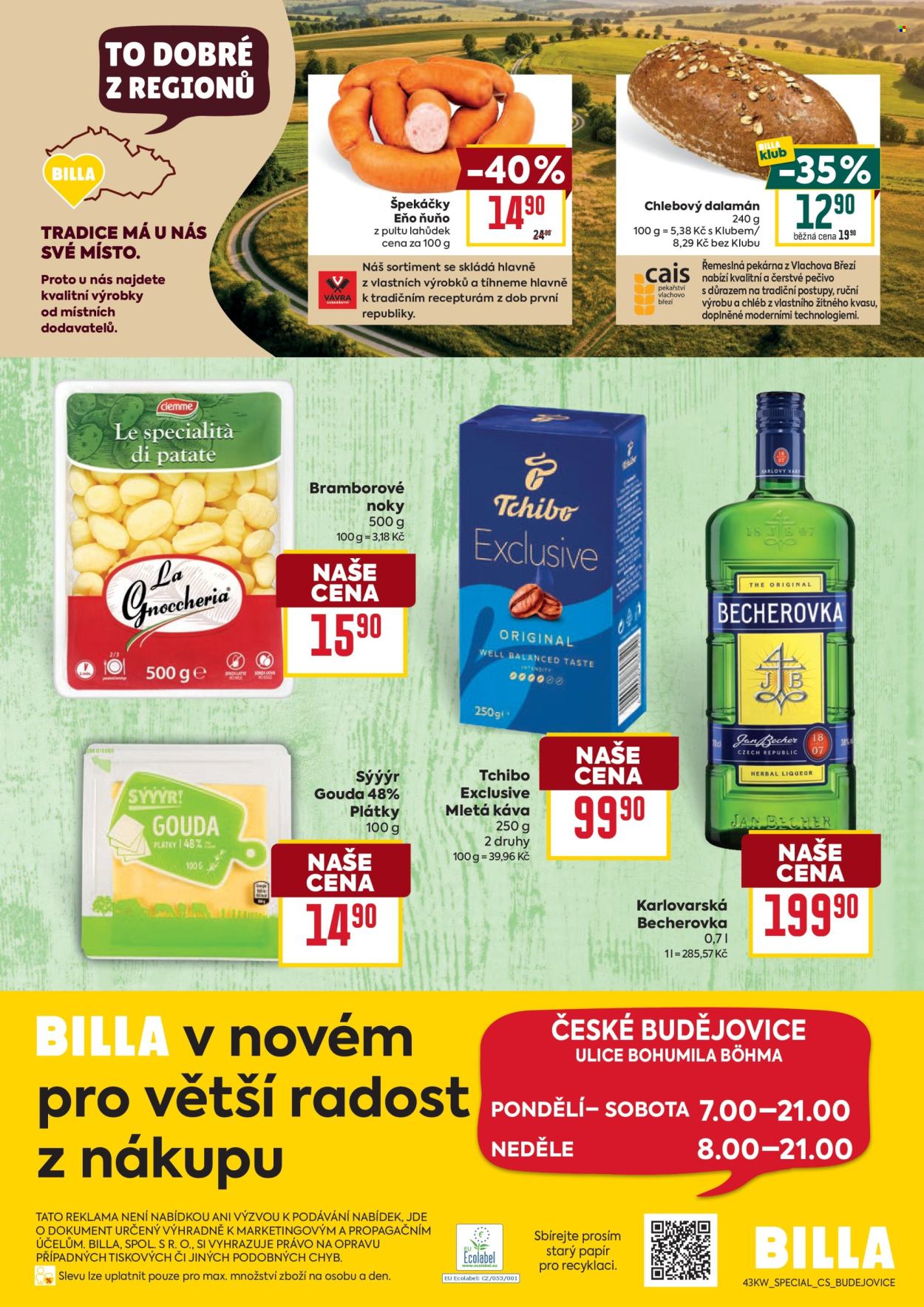 Leták BILLA - 21. 10. 2026 - 27. 10. 2026. Strana 2