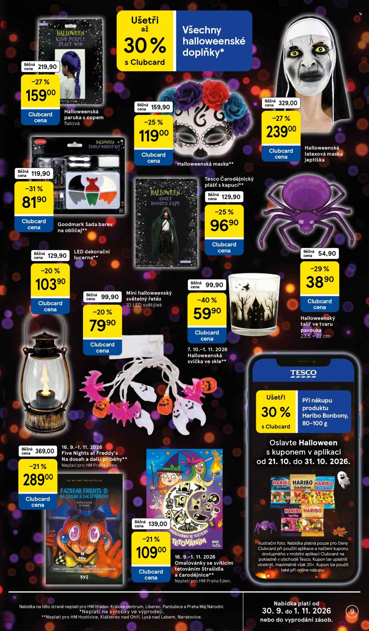 Leták TESCO - 21. 10. 2026 - 27. 10. 2026. Strana 9