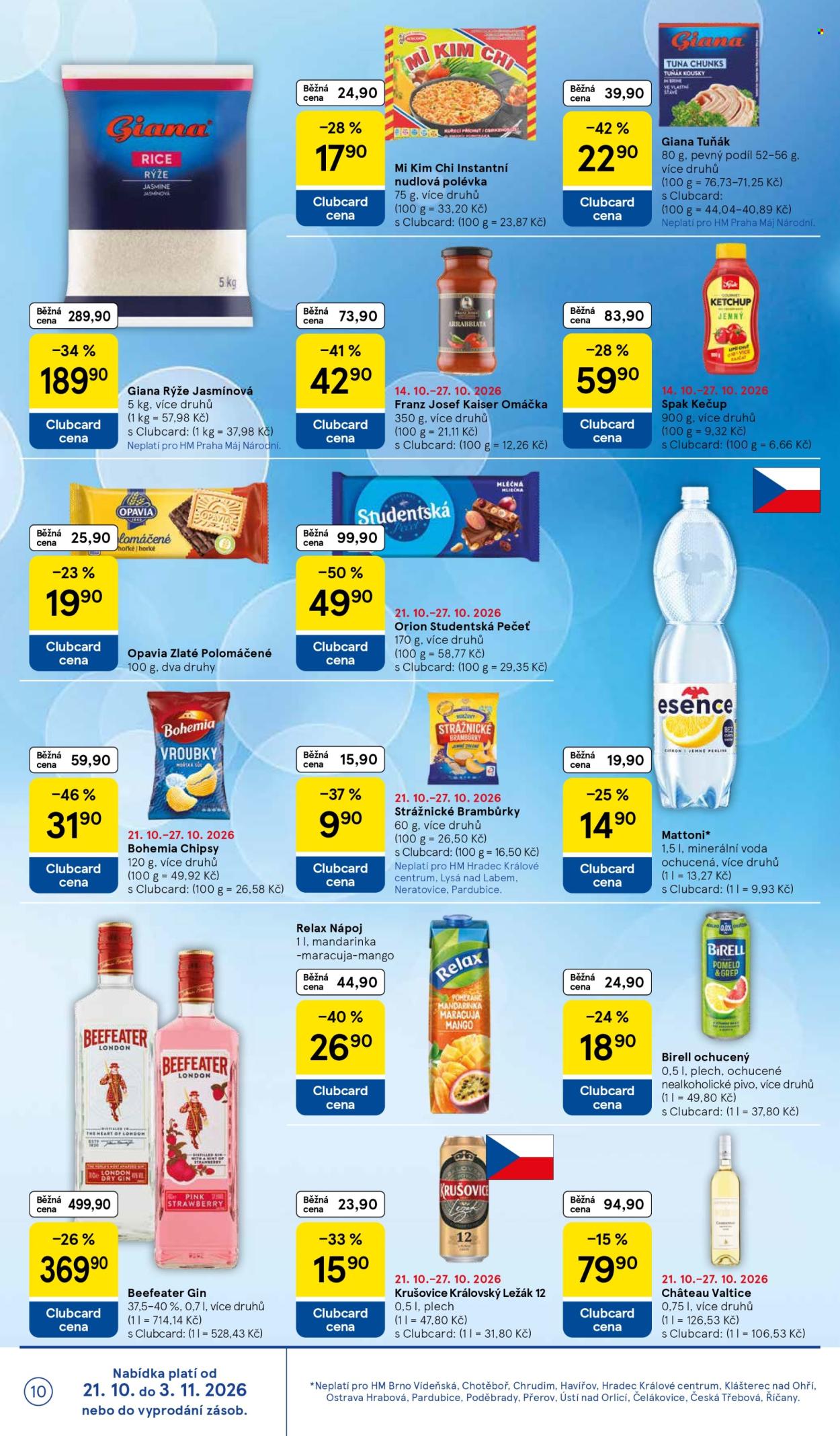 Leták TESCO - 21. 10. 2026 - 27. 10. 2026. Strana 10