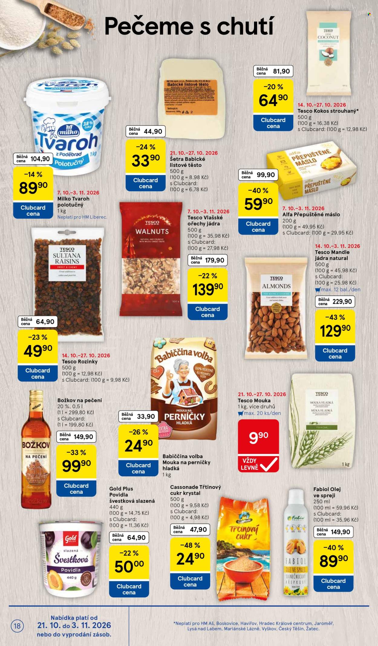 Leták TESCO - 21. 10. 2026 - 27. 10. 2026. Strana 18