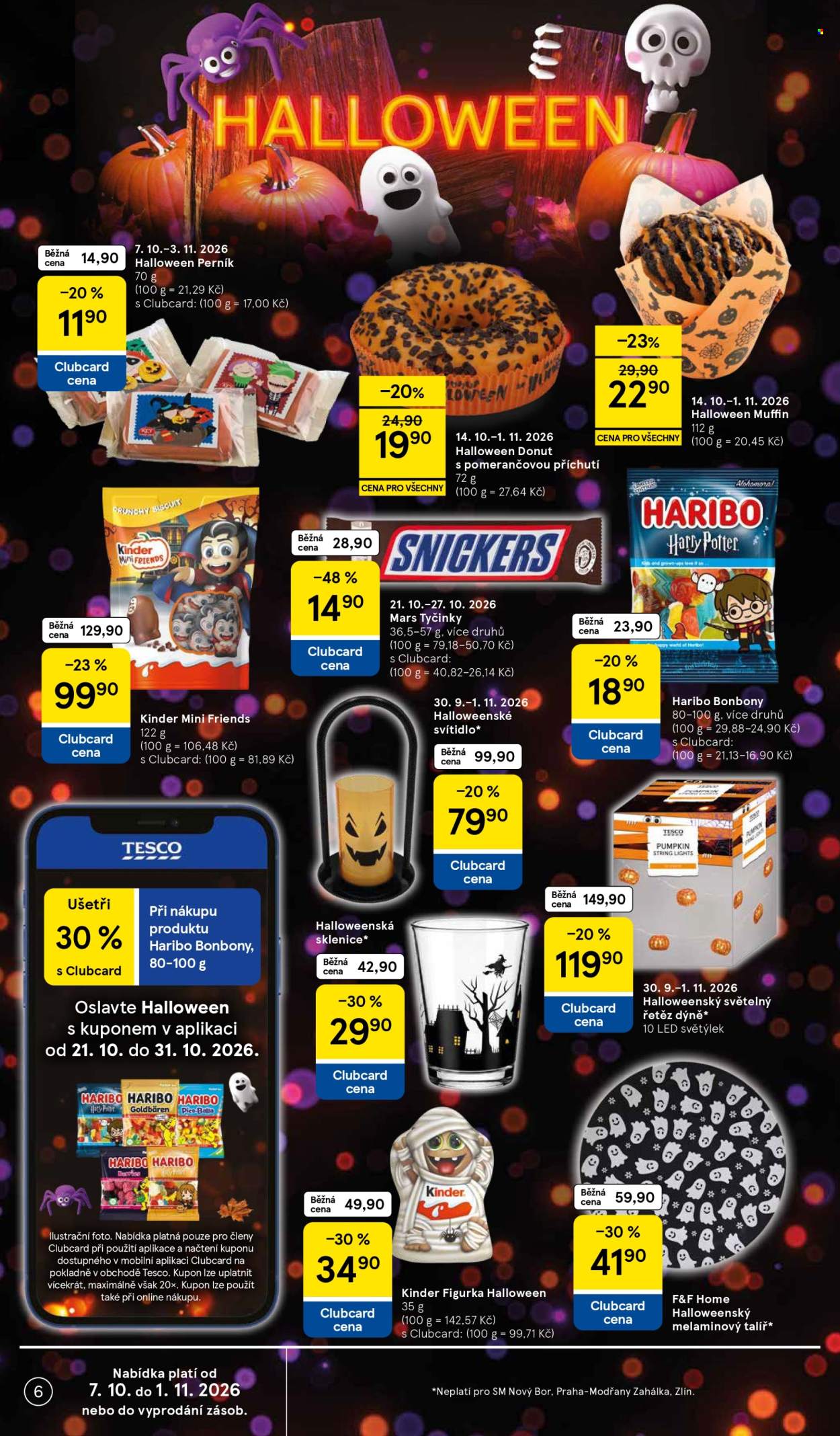 Leták TESCO supermarket - 21. 10. 2026 - 27. 10. 2026. Strana 6