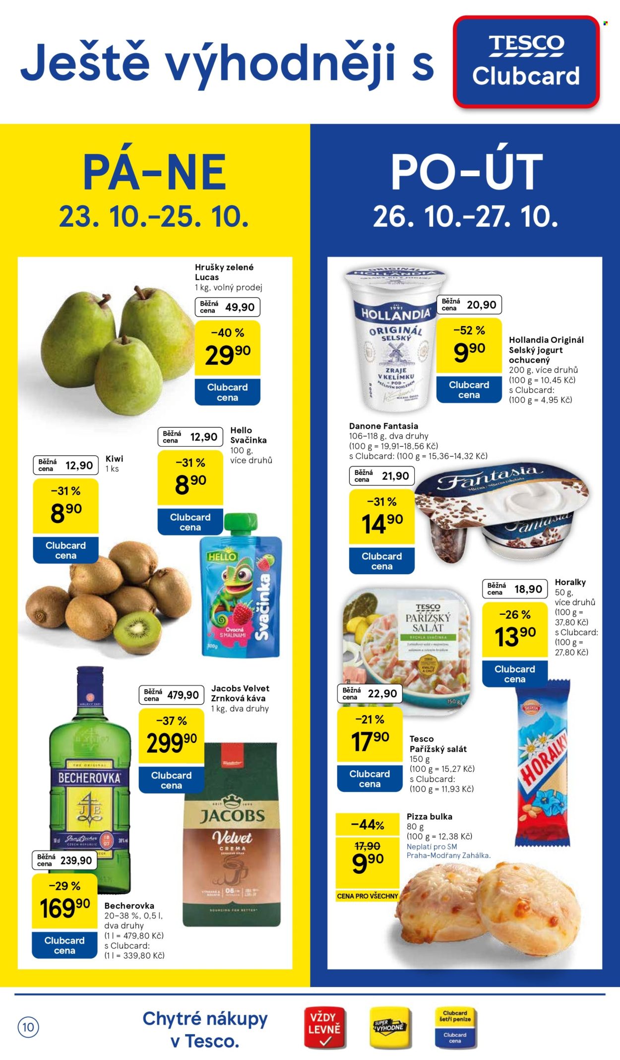 Leták TESCO supermarket - 21. 10. 2026 - 27. 10. 2026. Strana 10
