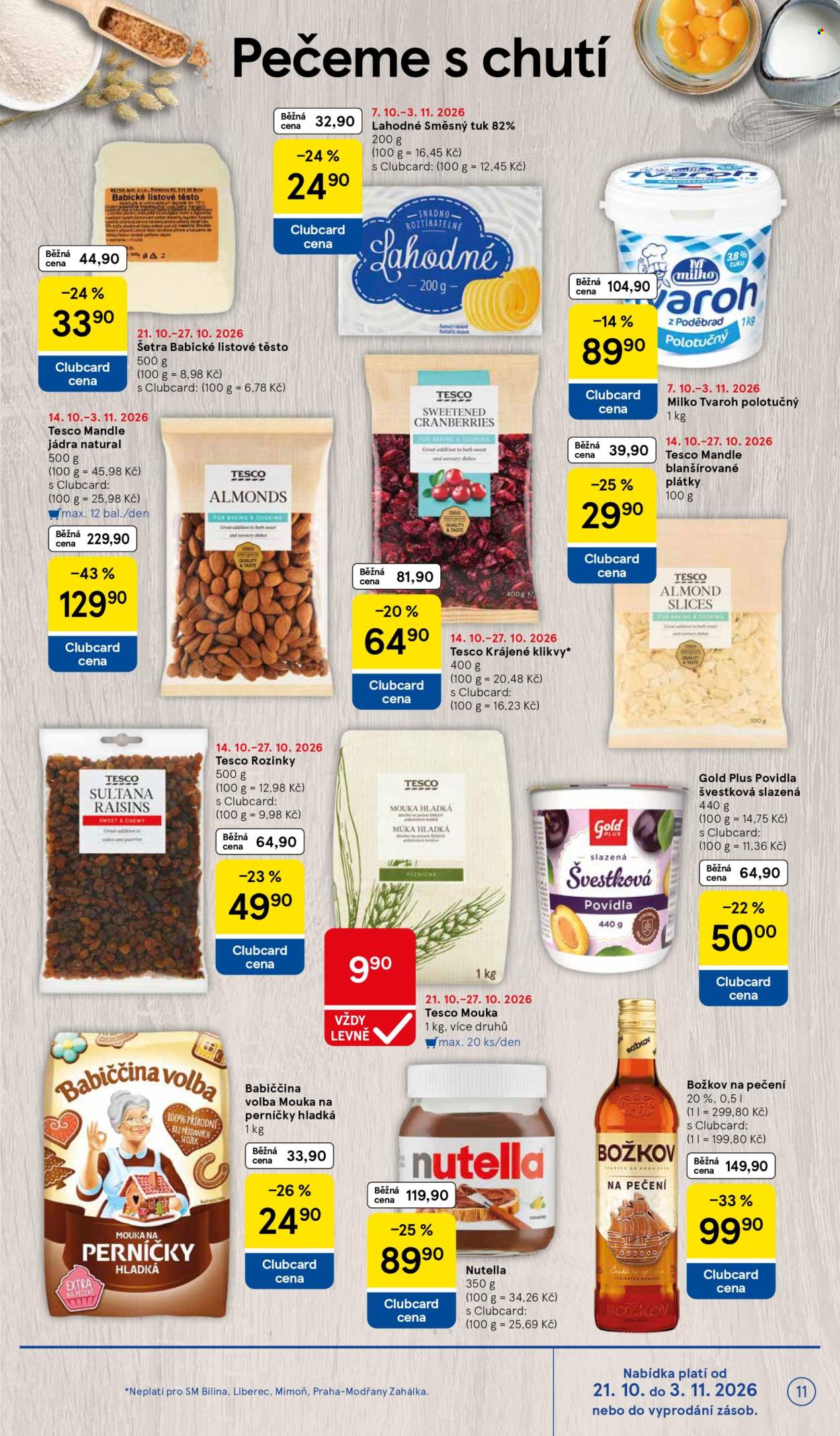 Leták TESCO supermarket - 21. 10. 2026 - 27. 10. 2026. Strana 11