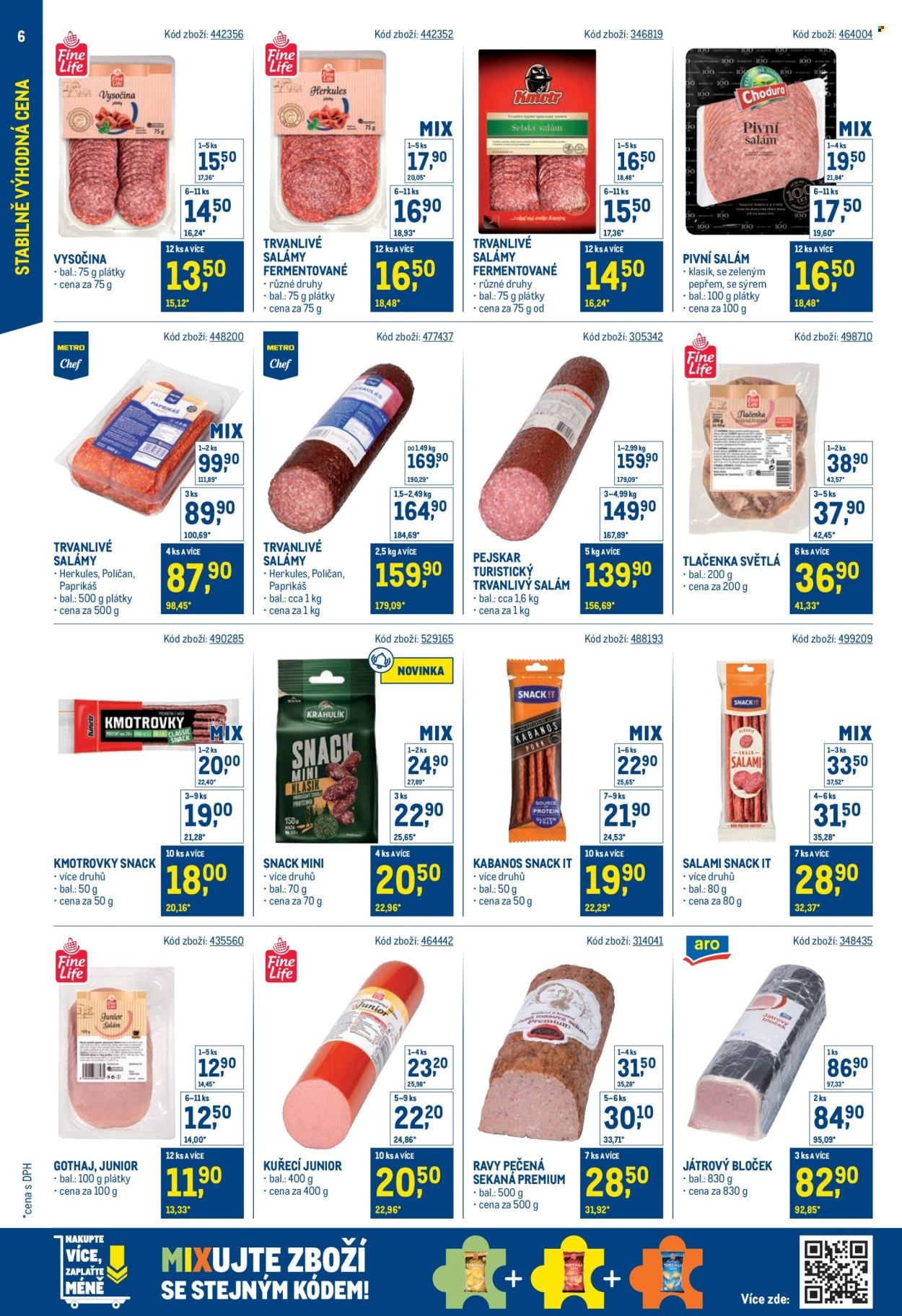 Leták MAKRO. Strana 6