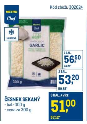 ČESNEK SEKANÝ