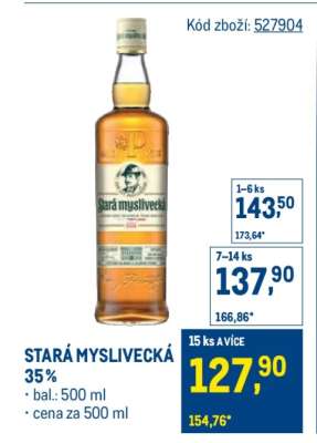 STARÁ MYSLIVECKÁ 35%
