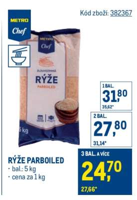 Rýže parboiled