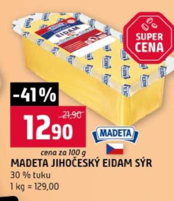 MADETA Jihočeský Eidam sýr