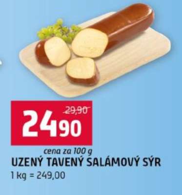 Uzený tavený salámový sýr