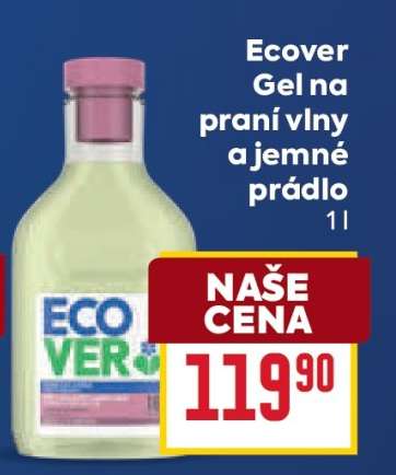 Ecover Gel na praní vlny a jemné prádlo