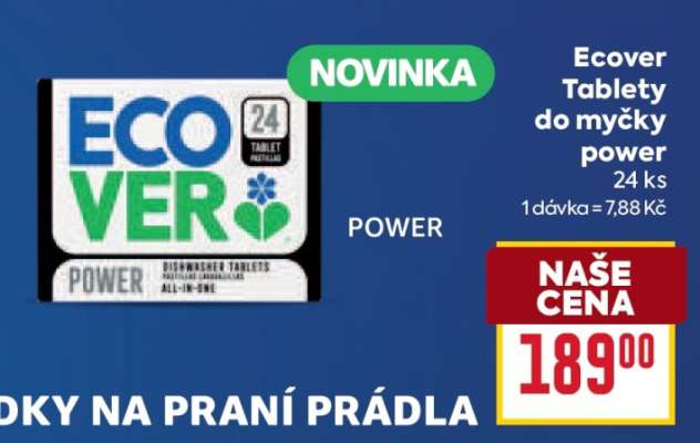 Ecover Tablety do myčky power