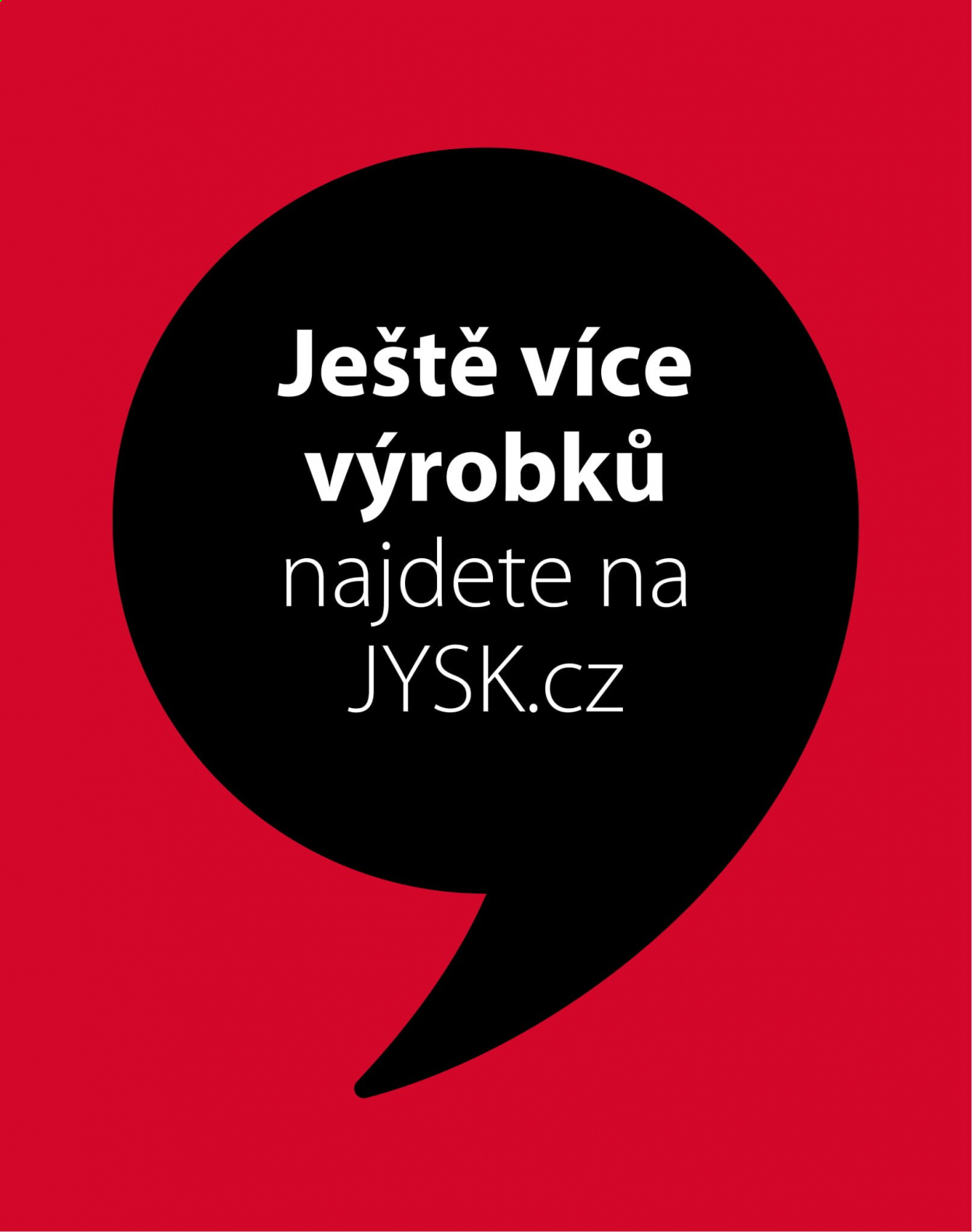 Leták JYSK - 25. 12. 2020 - 13. 1. 2021. 