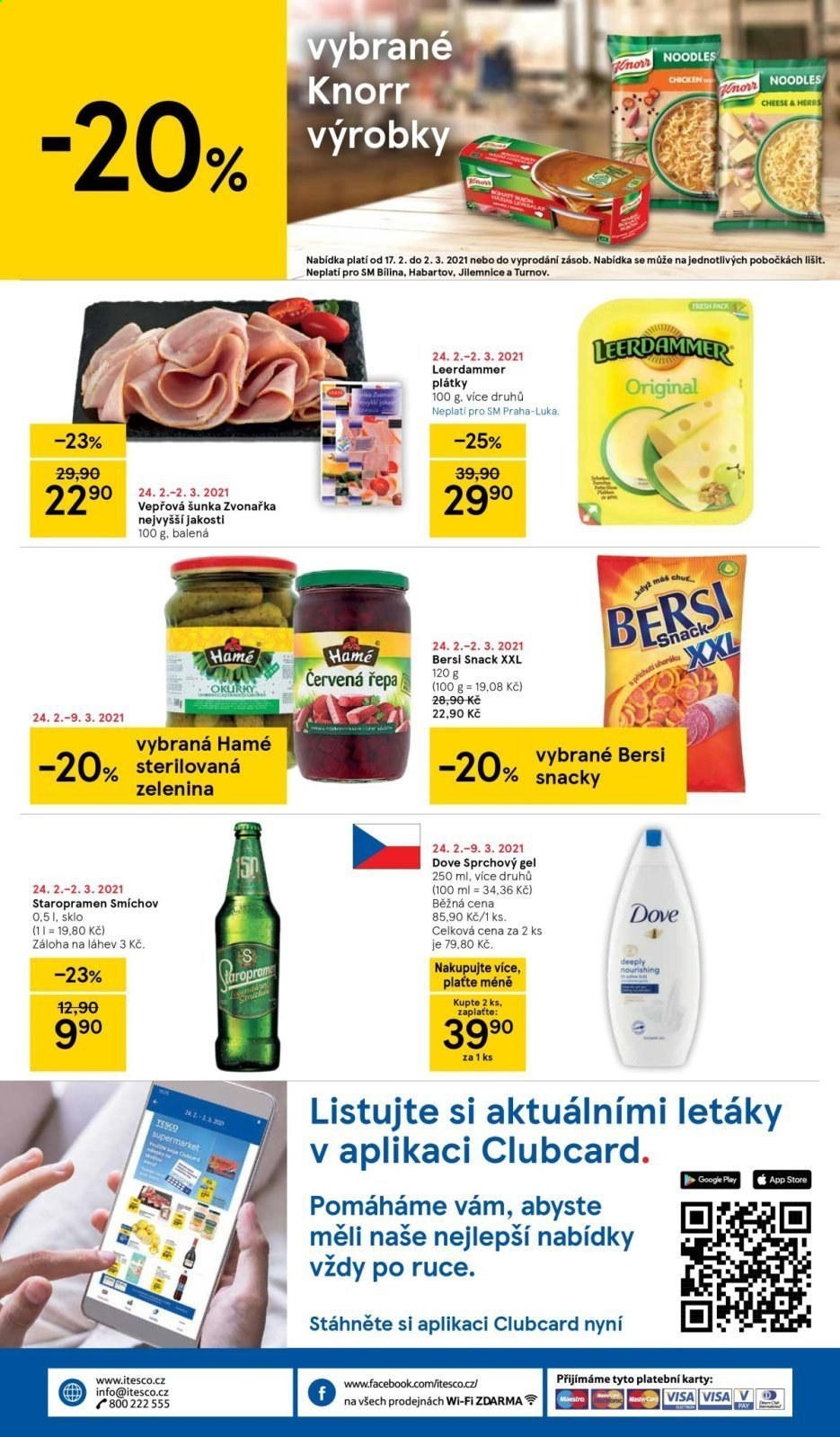 Leták TESCO supermarket - 24. 2. 2021 - 2. 3. 2021. 