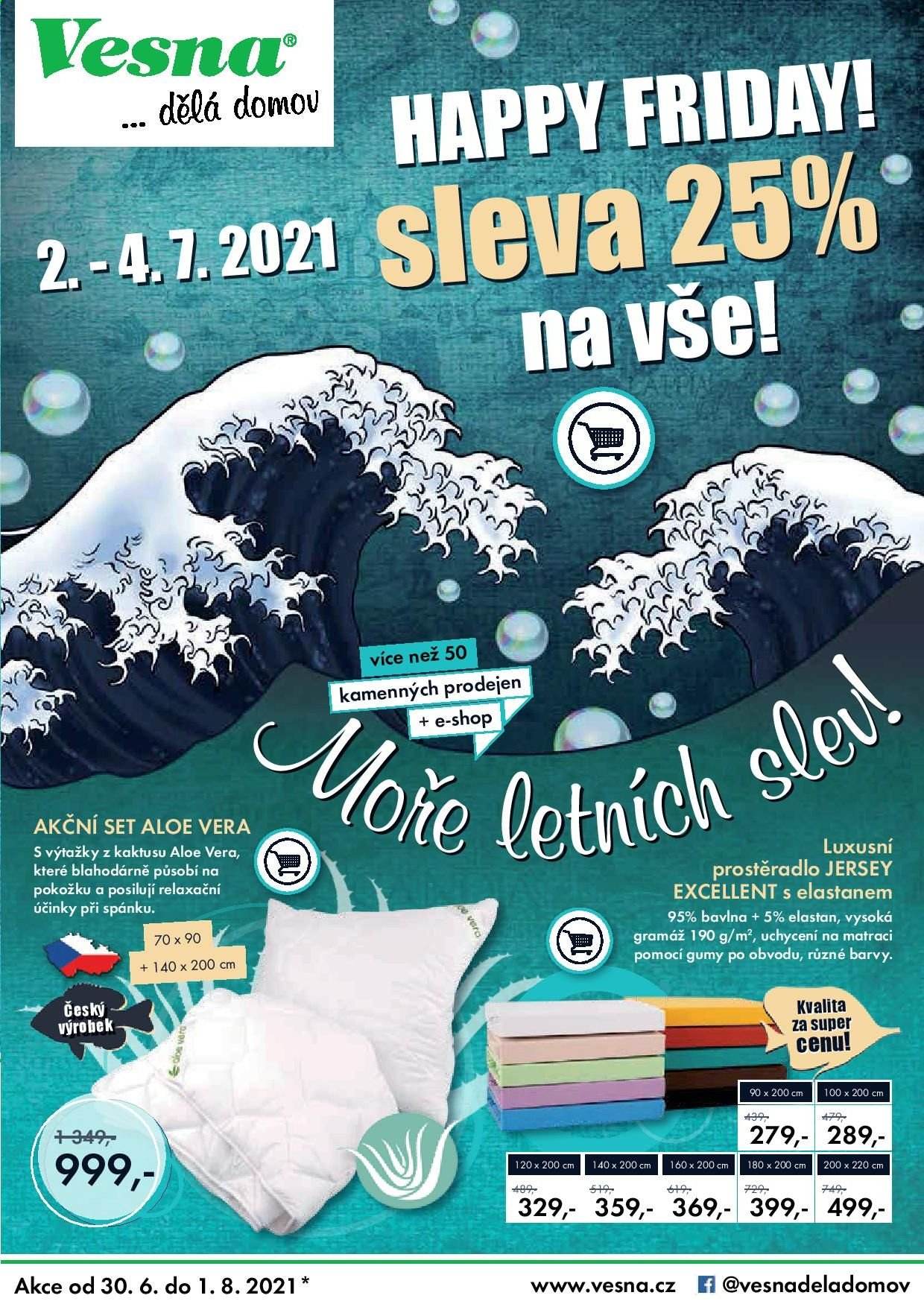 Leták Vesna - 30. 6. 2021 - 1. 8. 2021. 