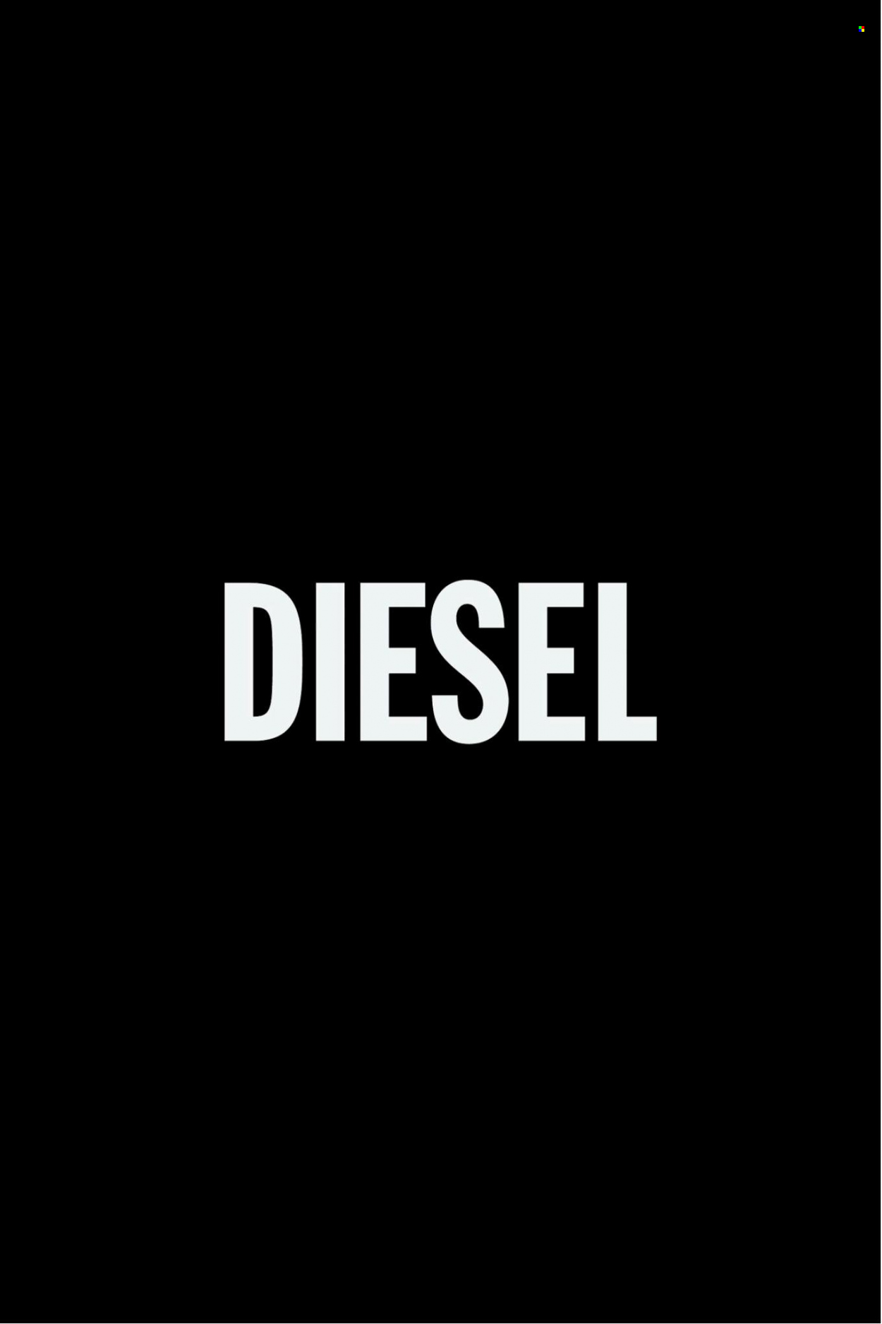 Leták Diesel. 