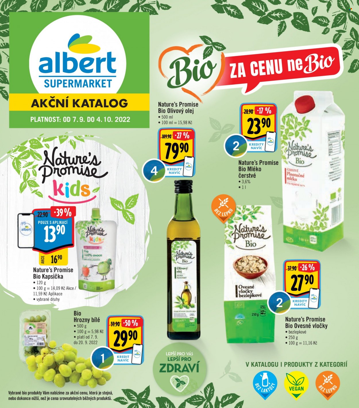 Leták Albert Supermarket - 7. 9. 2022 - 4. 10. 2022. 