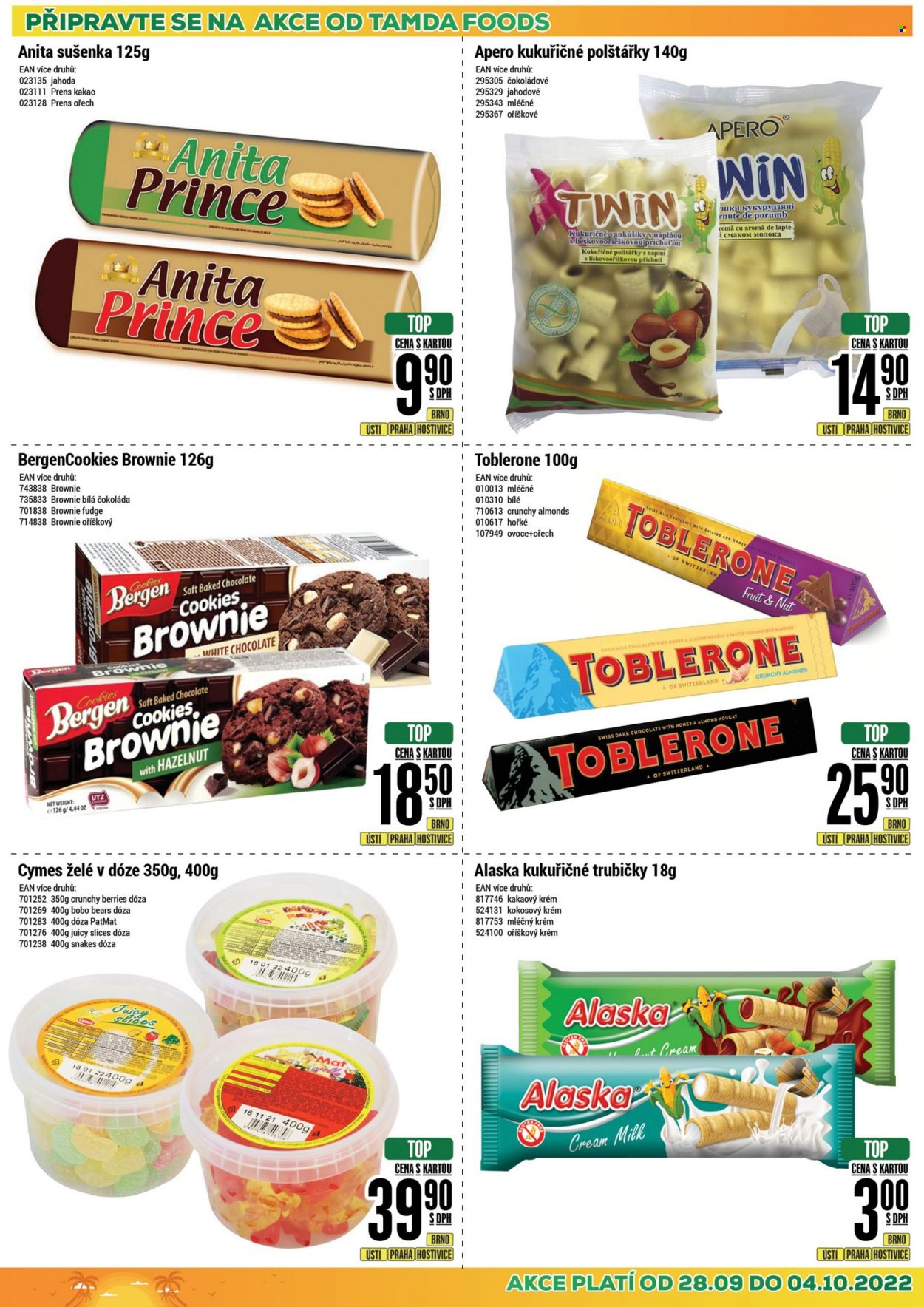 Leták Tamda Foods - 28. 9. 2022 - 4. 10. 2022. 