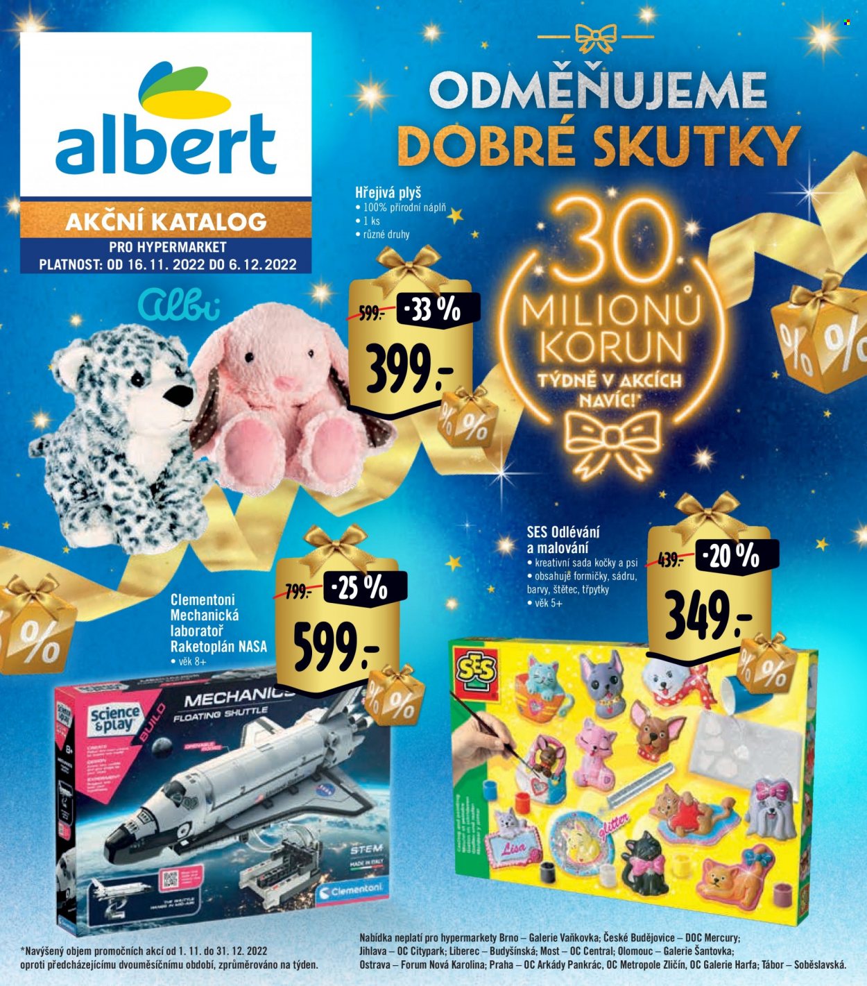 Leták Albert Hypermarket - 16. 11. 2022 - 6. 12. 2022. 