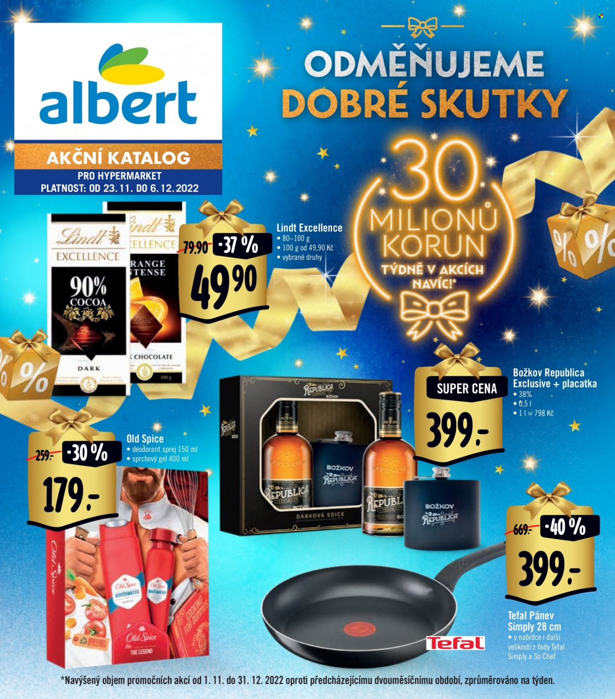 Leták Albert Hypermarket - 23. 11. 2022 - 6. 12. 2022. 