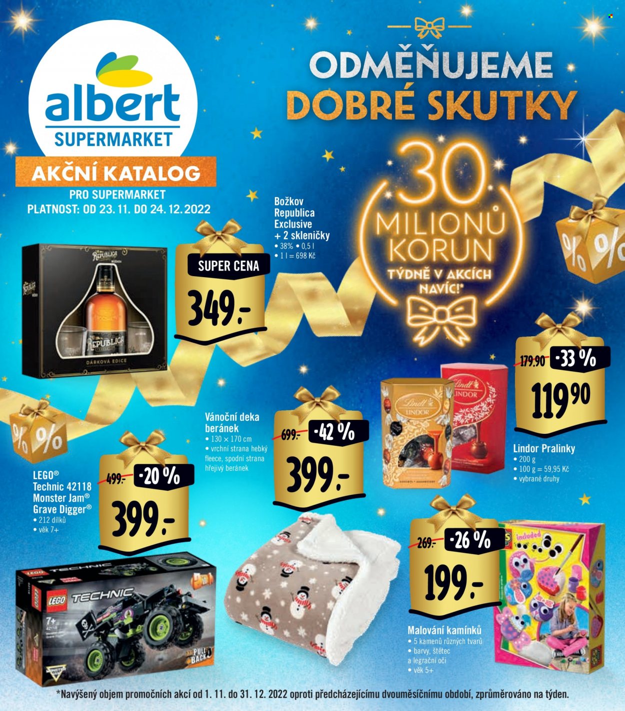 Leták Albert Supermarket - 23. 11. 2022 - 24. 12. 2022. 