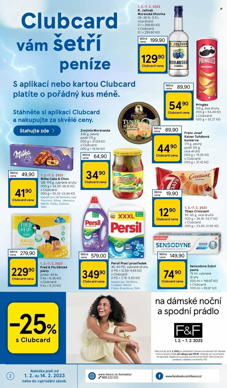 Leták TESCO supermarket - 1. 2. 2023 - 7. 2. 2023. 