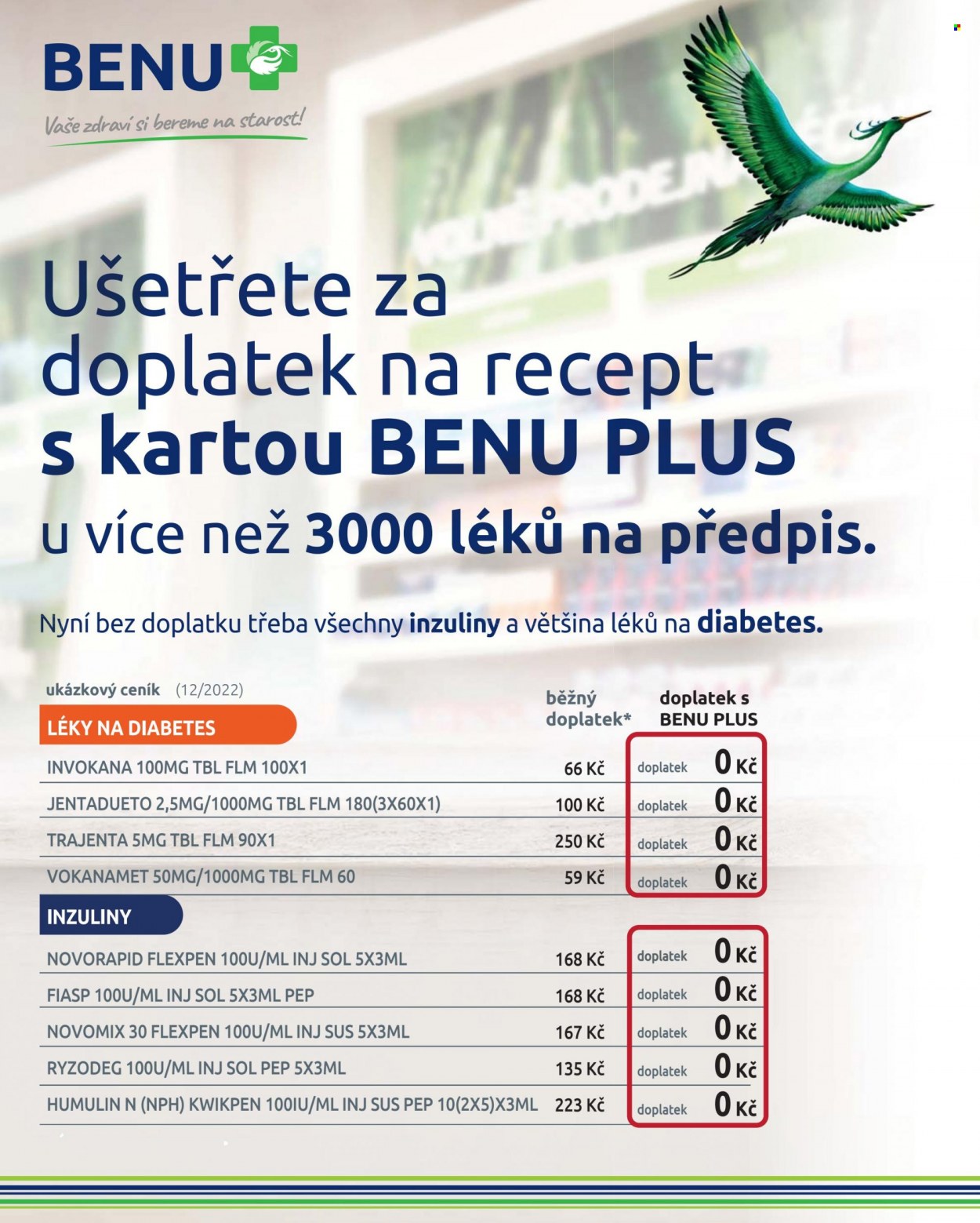 Leták BENU Lékárna - 1. 2. 2023 - 28. 2. 2023. 
