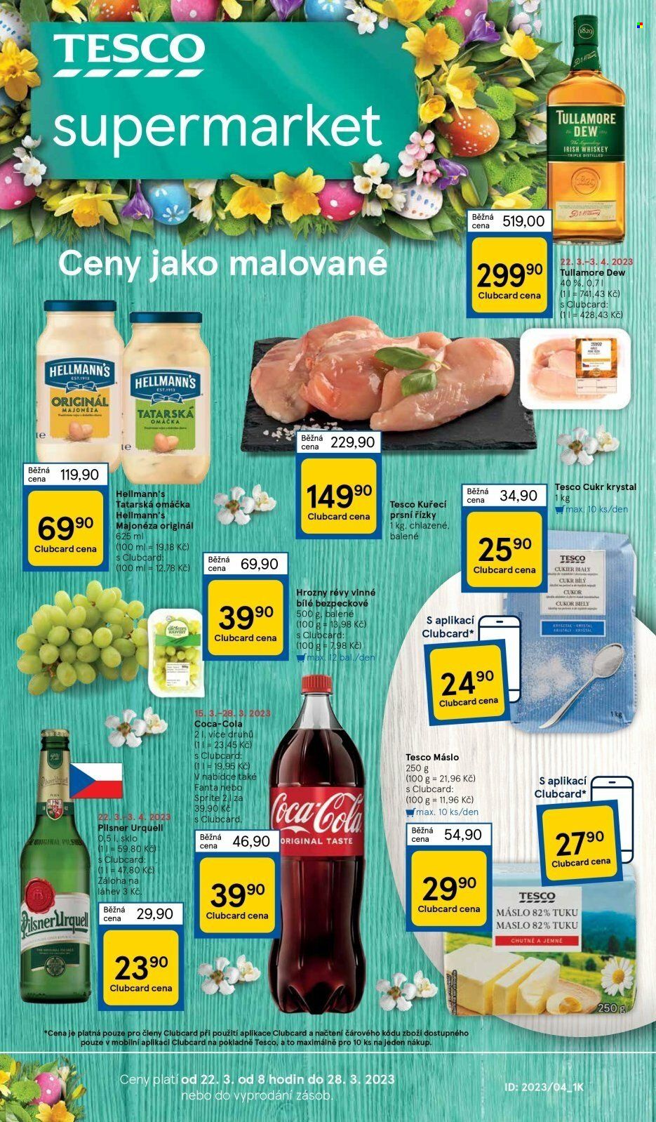Leták TESCO supermarket - 22. 3. 2023 - 28. 3. 2023. 
