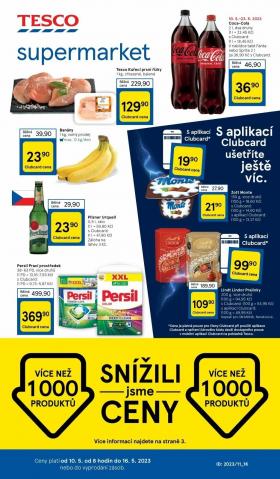 TESCO supermarket - Snížili jsme ceny