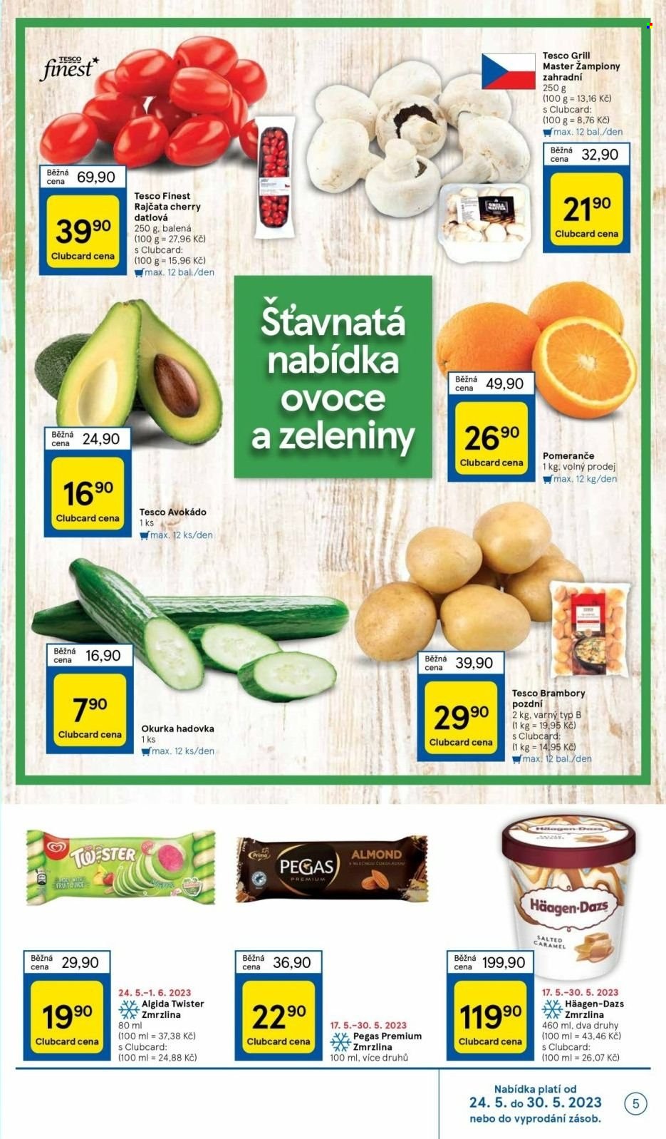 Leták TESCO supermarket - 24. 5. 2023 - 30. 5. 2023. 