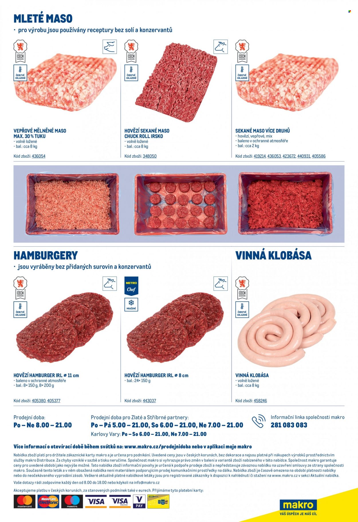 Leták MAKRO. 