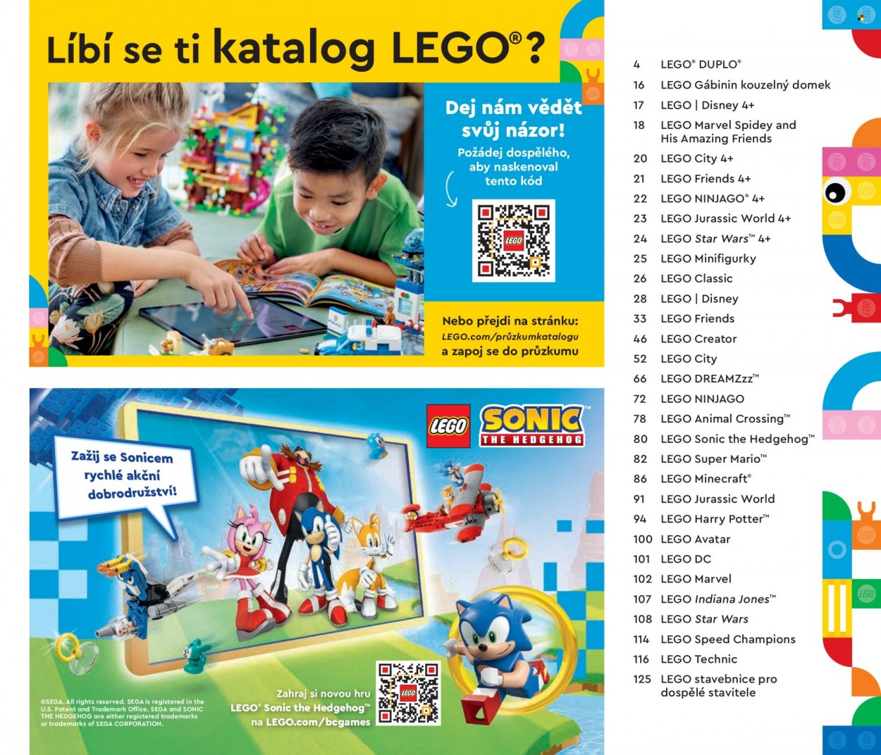Leták LEGO - 1. 1. 2024 - 31. 5. 2024. 