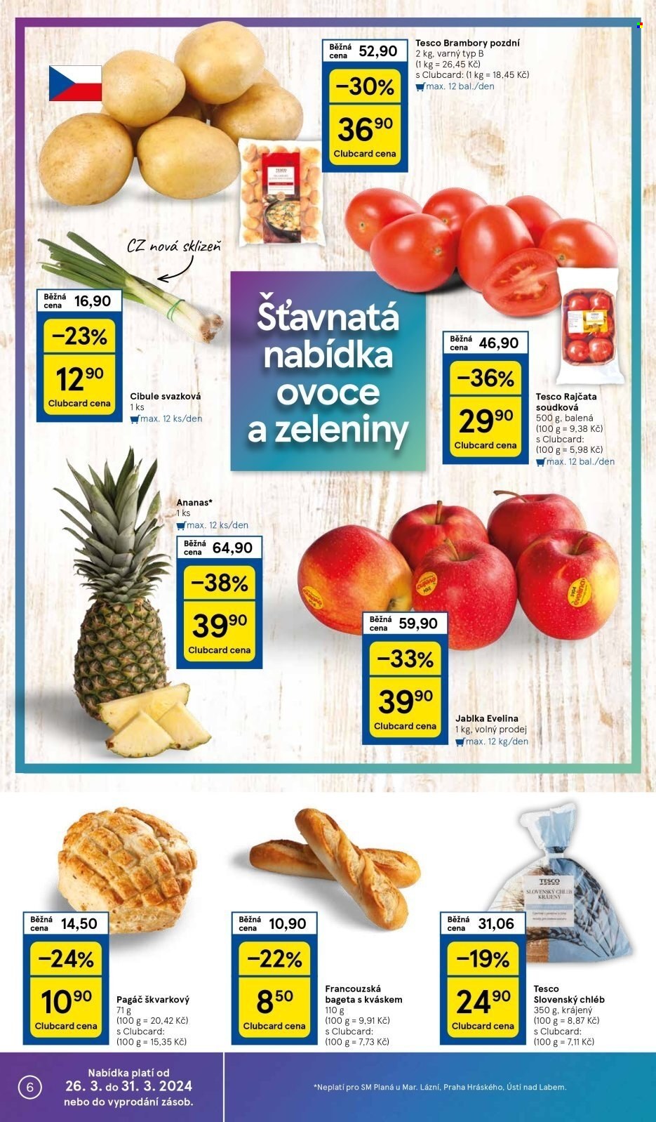 Leták TESCO supermarket - 26. 3. 2024 - 31. 3. 2024. 