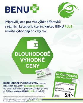 BENU Lékárna - S kartou BENU Plus výhodněji