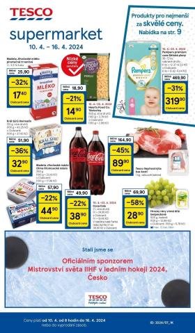 TESCO supermarket - Produkty pro nejmenší za skvělé ceny